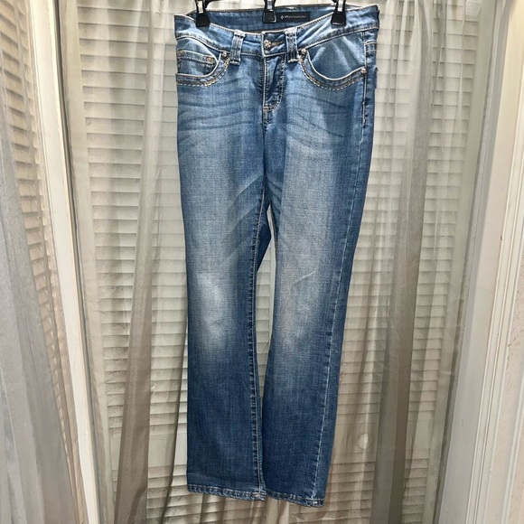 LEE Platinum Label Women’s Mid Rise Boot Cut Denim Jeans. Sz 6 medium. (32X32) - Picture 2 of 8